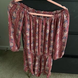 Off the shoulder romper